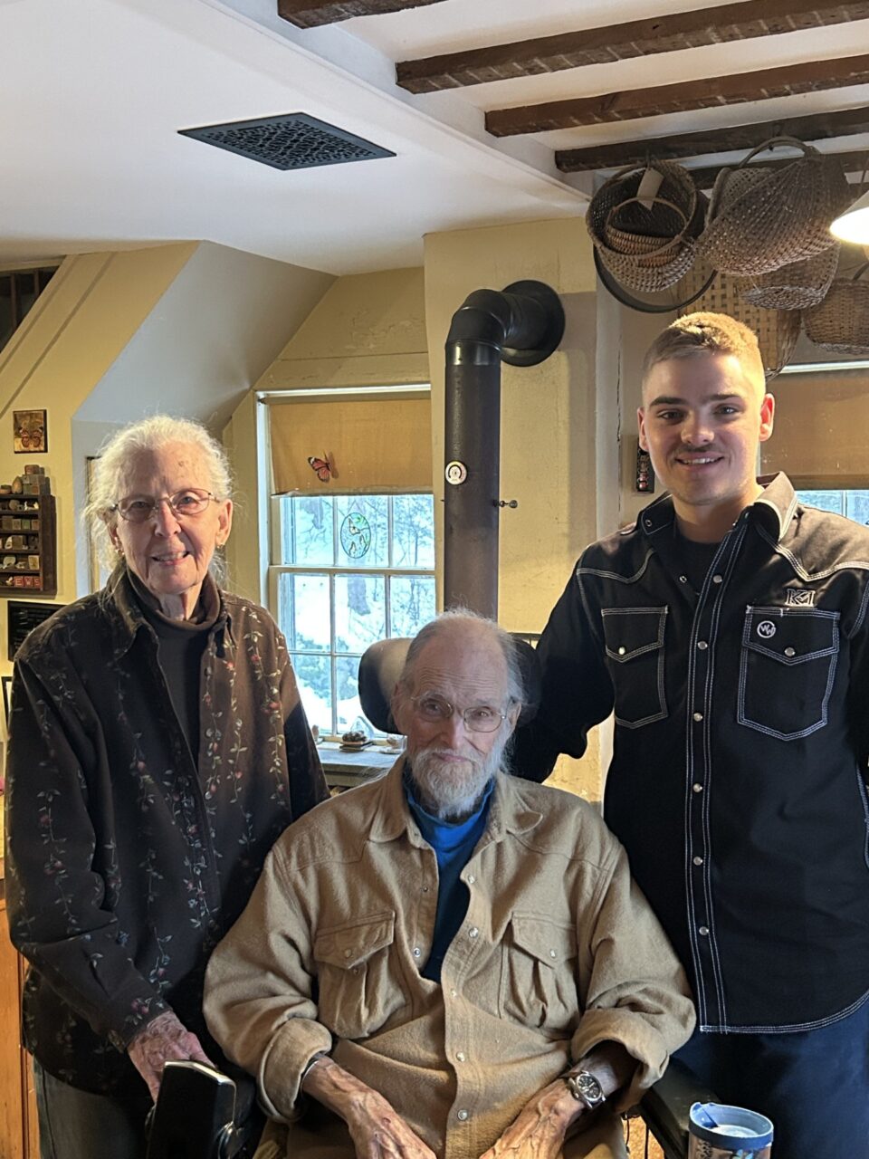 Mary Lu Sinclair, Ellery Sinclair, and Kneeland Munson